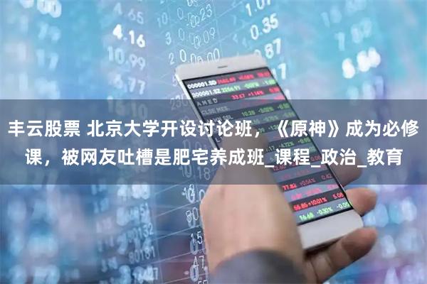 丰云股票 北京大学开设讨论班，《原神》成为必修课，被网友吐槽是肥宅养成班_课程_政治_教育